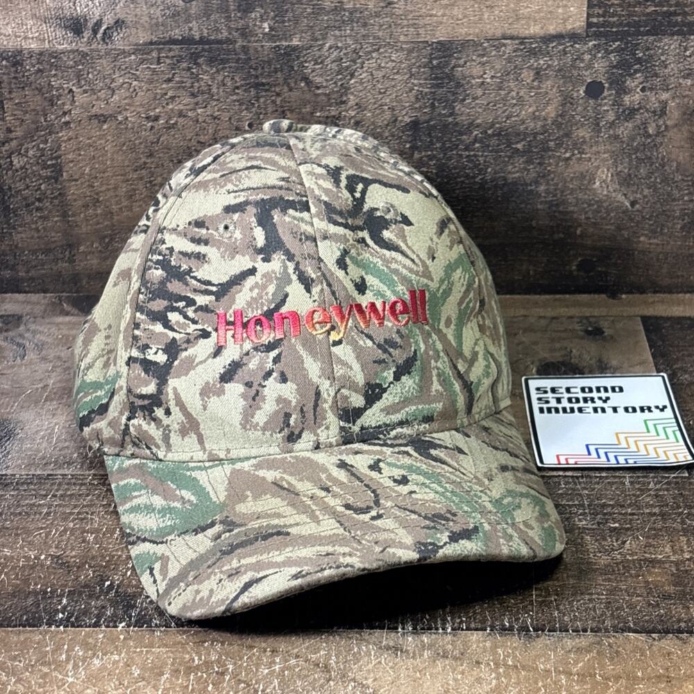 Honeywell Camo Hat SnapBack Cap Adjustable KC